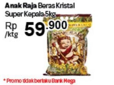 Promo Harga Anak Raja Beras 5 kg - Carrefour