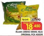 Promo Harga Rujak Cireng Kriwil Keju, Original 400 gr - Superindo