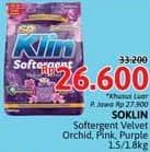 Promo Harga So Klin Softergent Velvet Orchid, Purple Lavender 1500 gr - Alfamidi