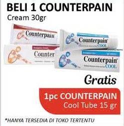 Promo Harga COUNTERPAIN Obat Gosok Cream 30 gr - Alfamidi