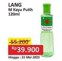 Promo Harga Cap Lang Minyak Kayu Putih 120 ml - Alfamart