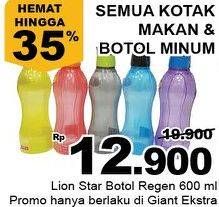 Promo Harga LION STAR Botol Air Regen 600 ml - Giant