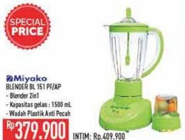 Promo Harga Miyako BL-151 PF/AP Blender 1.5L  - Hypermart