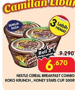 Promo Harga Koko Krunch/Honey Star Cereal  - Superindo