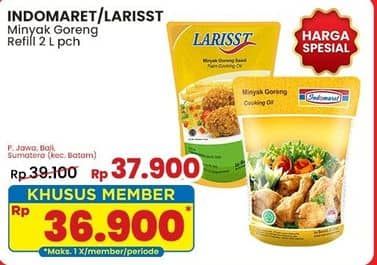 Promo Harga Indomaret/Larisst Minyak Goreng  - Indomaret