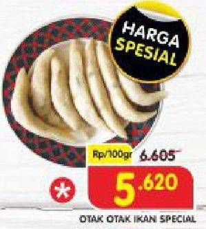 Promo Harga Otak-otak Ikan Spesial per 100 gr - Superindo