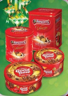 GOOD TIME Chocochips Assorted Cookies Tin/VENEZIA Assorted Biscuits