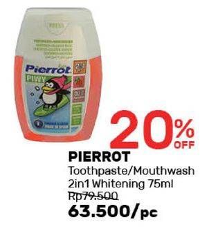 Promo Harga PIERROT Toothpaste 75 ml - Guardian