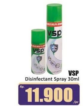 Promo Harga VSP Disinfectant Aerosol Spray 30 ml - Hari Hari