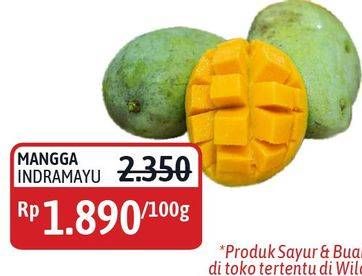 Promo Harga Mangga Indramayu per 100 gr - Alfamidi