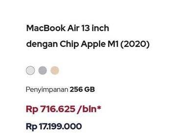 Promo Harga APPLE Macbook Air 13 Inch  - iBox