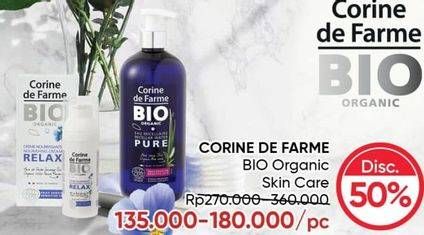 Promo Harga CORINE DE FARME Bio Organic Skin Care  - Guardian