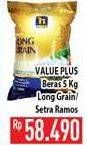 Promo Harga Value Plus Beras Long Grain, Setra Ramos 5 kg - Hypermart