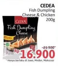 Promo Harga Cedea Dumpling Cheese, Chicken 200 gr - Alfamidi