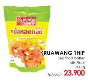 Promo Harga Kruawang Thip Seafood Butter Mix Flour 500 gr - Lotte Grosir