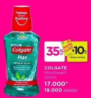 Promo Harga COLGATE Mouthwash Plax 250 ml - Watsons