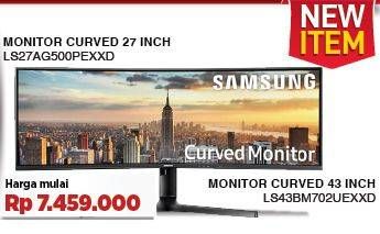 Promo Harga Samsung Monitor LS27AG500PEXXD, LS43BM702UEXXD  - COURTS