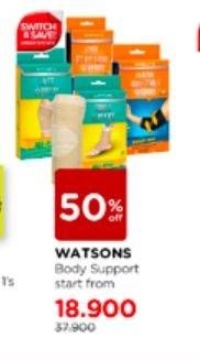 Promo Harga Watsons Body Support  - Watsons