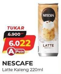Promo Harga Nescafe Ready to Drink Latte 240 ml - Alfamart