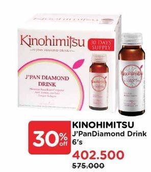 Promo Harga Kinohimitsu Japan Diamond Drink 6 pcs - Watsons