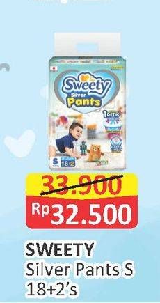 Promo Harga Sweety Silver Pants S18+2  - Alfamart