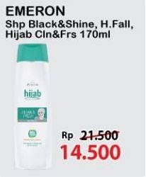 Emeron Shampo Black & Shine, H. Fall, Hijab Clean & Fresh 170ml