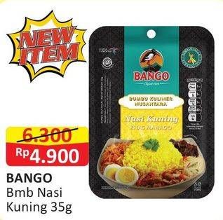 Promo Harga BANGO Bumbu Kuliner Nusantara Nasi Kuning 35 gr - Alfamart