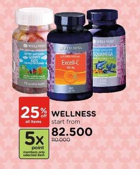 Promo Harga WELLNESS Supplement Range  - Watsons