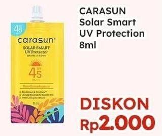 Promo Harga CARASUN Solar Smart UV Protector Spf 45 8 ml - Indomaret
