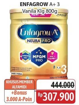 Promo Harga Enfagrow A+3/A+4 Susu Bubuk  - Alfamidi