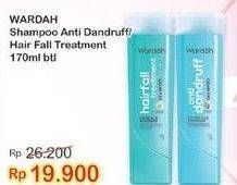 Promo Harga WARDAH Shampoo Anti Dandruff, Hairfall Treatment 170 ml - Indomaret