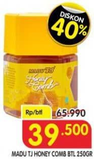 Promo Harga Tresno Joyo Madu TJ Honey Comb 250 gr - Superindo