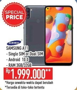 Promo Harga SAMSUNG Galaxy A11  - Hypermart