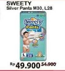 Promo Harga Sweety Silver Pants M30, L28  - Alfamart