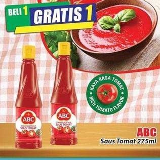Promo Harga ABC Saus Tomat 275 ml - Hari Hari