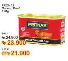 Promo Harga Pronas Corned Beef 198 gr - Indomaret