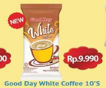 Promo Harga Good Day White Coffee per 10 sachet - Hypermart