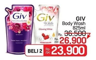 Promo Harga GIV Body Wash 825 ml - LotteMart