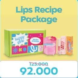 Promo Harga EMINA Lips Recipe Package  - Guardian