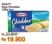 Promo Harga KRAFT Cheese Cheddar 160 gr - Indomaret