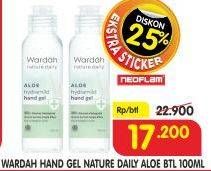Promo Harga WARDAH Aloe Hydramild Hand Gel 100 ml - Superindo