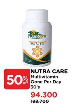 Promo Harga Nutracare Multivitamin 30 pcs - Watsons