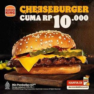 Promo Harga Burger King Cheeseburger  - Burger King