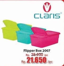 Promo Harga Claris Flipper Kotak Penyimpanan 2007  - Hari Hari