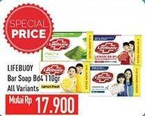 Promo Harga LIFEBUOY Bar Soap All Variants 110 gr - Hypermart