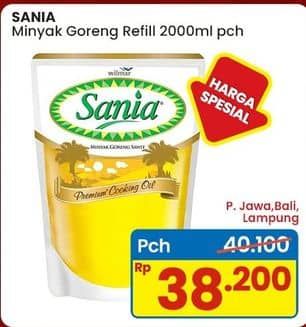Promo Harga Sania Minyak Goreng 2000 ml - Indomaret