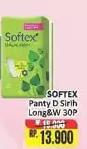 Promo Harga Softex Pantyliner Daun Sirih Longer And Wider 30 pcs - Alfamart