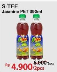 Promo Harga S TEE Minuman Teh Melati 390 ml - Alfamart