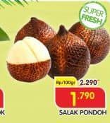 Promo Harga Salak Pondoh per 100 gr - Superindo