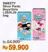 Promo Harga Sweety Silver Pants L28, XL26  - Indomaret